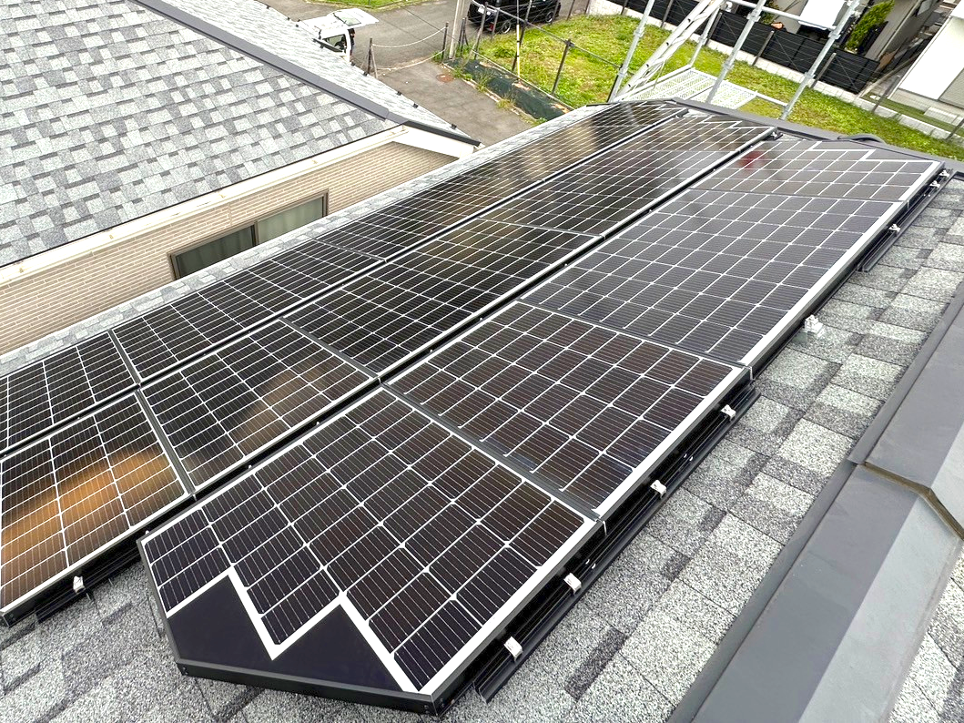 東京都立川市　T様邸 太陽光パネル4.85kW　蓄電池12.7kWh